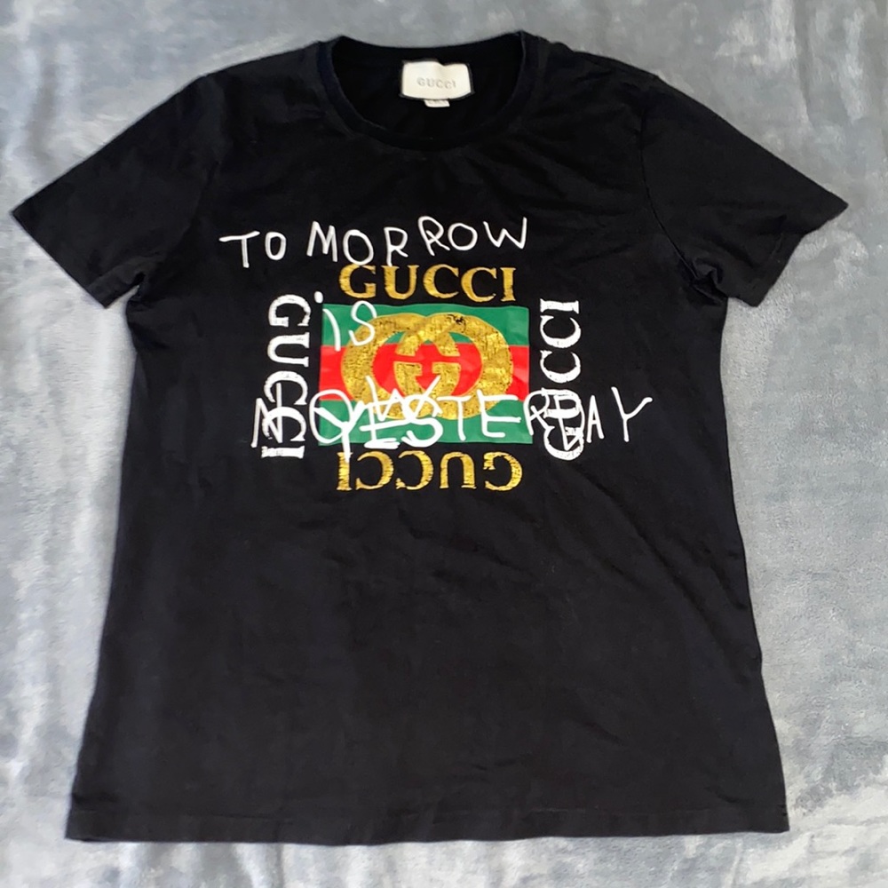 Men Gucci Graffiti T-Shirt